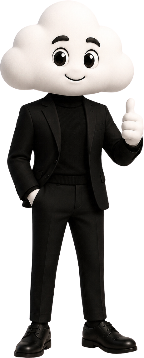 cloud&more mascot