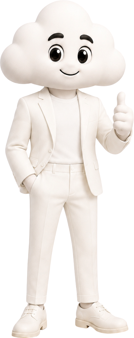 cloud&more mascot